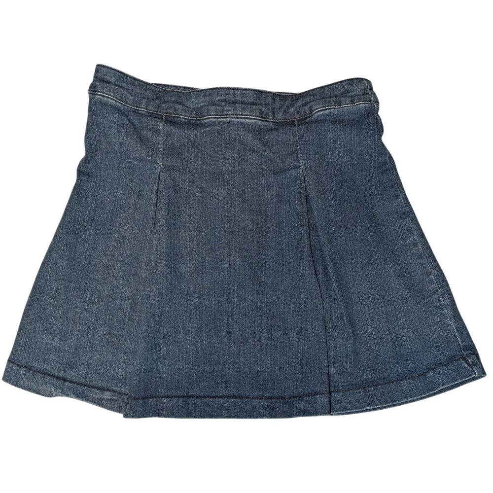 Copper Key Women's Denim Pleated Skirt Size L